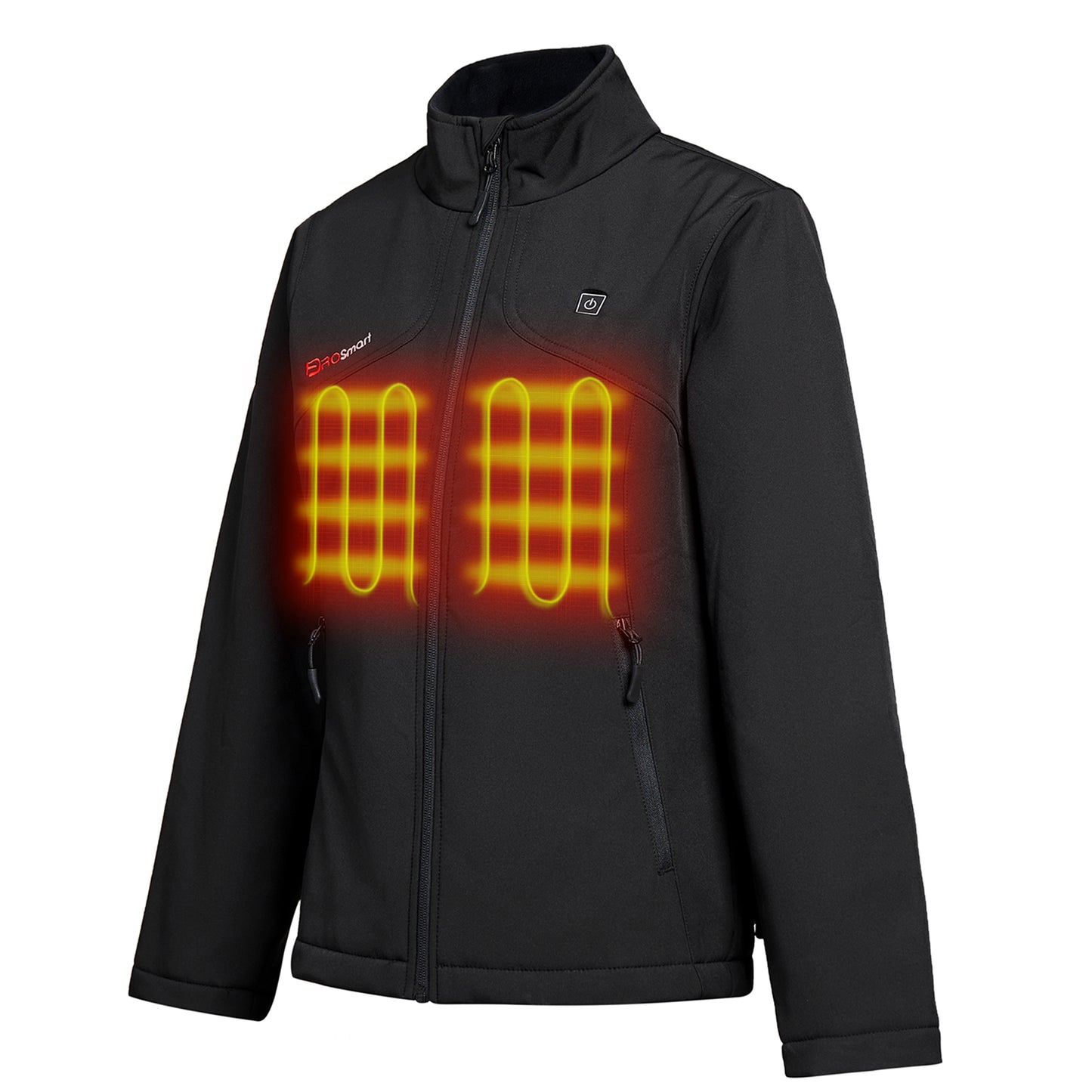 Women's Heated Jacket Slim Fit Waterproof Windproof Electric