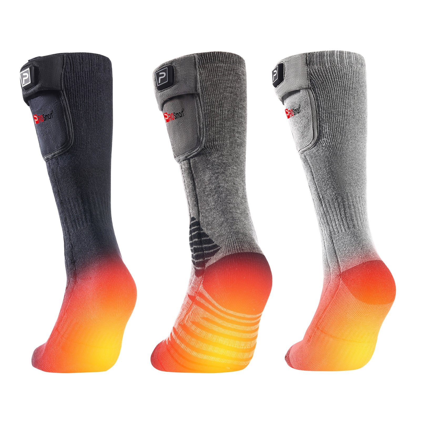 Battery heated socks foot warmer heated insoles power socks kit